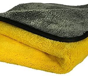 מגבת מיקרופייבר 2 צבעים CHEMICAL GUYS 2-FACED SOFT TOUCH MICROFIBER TOWEL