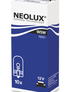 10 יח' נורות חניה 12V W5W חברת NEOLUX