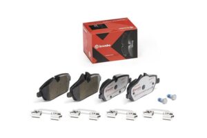 סט רפידות בלם קד' ב.מ.וו מיני קופר משופרות BREMBO XTRA