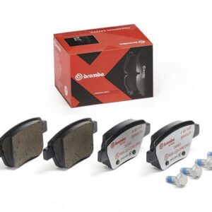 סט רפידות בלם אחורי אוקטביה מ10 משופרות BREMBO XTRA