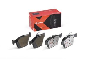 סט רפידות בלם אחורי אוקטביה מ19,גולף משופרות BREMBO XTRA