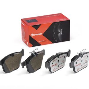 סט רפידות בלם אחורי אוקטביה מ19,גולף משופרות BREMBO XTRA
