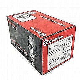 סט רפידות בלם אחורי אוקטביה מ13,סופרב,אטקה  BREMBO