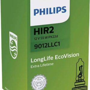 נורה 12V 55W LongLife HIR2 9012 חברת PHILIPS