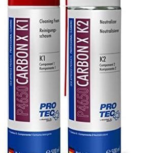 ערכה לניקוי שסתומים וטורבו PRO-TEC P4650 CARBON X K1+K2