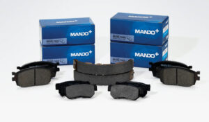 סט רפידות קדמי חברת MANDO קוריאה
