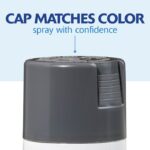 ספריי צבע אפור כהה מבריק Gloss Dark Gray 334031