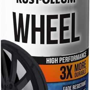 ספריי צבע שחור מט לג'נטים (חישוקים) RUST-OLEUM
