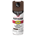 ספריי צבע חום כהה משי Satin Dark Brown 376873