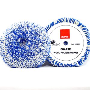 פד פרווה כבש 130 מ"מ גס רוטורי לפלטה "5 RUPES WOOL POLISHING PADS