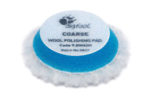 פרווה לפוליש גס 45 מ"מ כחול פולישר אורביטלי RUPES WOOL PAD