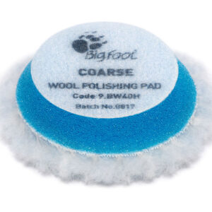 פרווה לפוליש גס 45 מ"מ כחול פולישר אורביטלי RUPES WOOL PAD