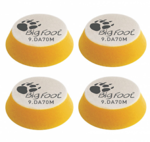 סט ספוגים לפוליש עדין 50 מ"מ צהוב אורביטלי RUPES FINISHING FOAM PAD