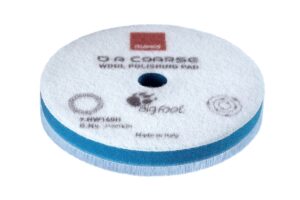 פרווה לפוליש גס 150  מ"מ כחול פולישר אורביטלי RUPES WOOL PAD