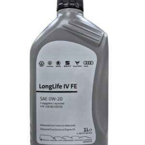 שמן מנוע מקורי 1 ליטר VAG LONGLIFE IV FE 0W20
