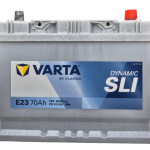 מצבר VARTA עם 24 חודשי אחריות 70 אמפר E23 (ללא הרכבה)