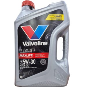 שמן מנוע VALVOLINE FULL SYNTHETIC  WITH MAX LIFE TECHNOLOGY 5W30