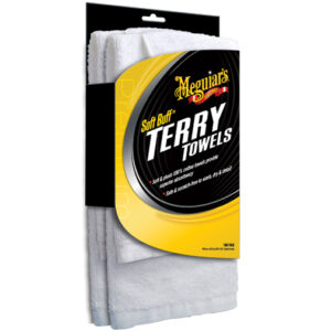 מטלית מיקרופייבר לבנה Meguiar's שתי יחידות X2050