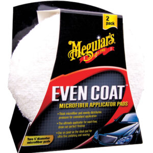 זוג פדים "5 מיקרופייבר Meguiar's EVEN COAT MICROFIBER APPLICATOR PADS