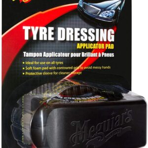 אפליקטור להברקת צמיגים+מכסה Meguiar's Tire Dressing Applicator