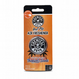 מפיץ ריח למגן בניחוח טרופי Chemical Guys Forbidden Paradise Tropical Scent VENT CLIP AIR FRESHENER