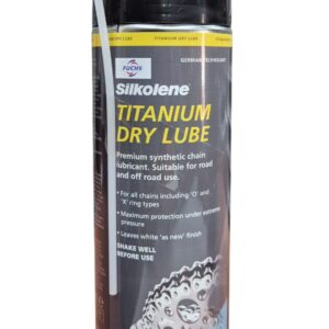 תרסיס שימון שרשרת יבש SILKOLENE TITANIUM DRY LUBE 500ML